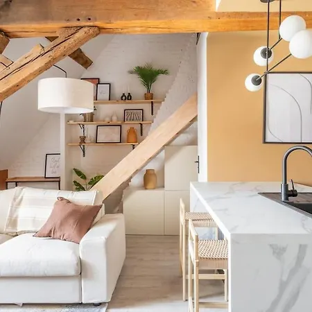 Ferienwohnung Le Cosy - Loft Sublime Plein Centre De Douai Exterior foto
